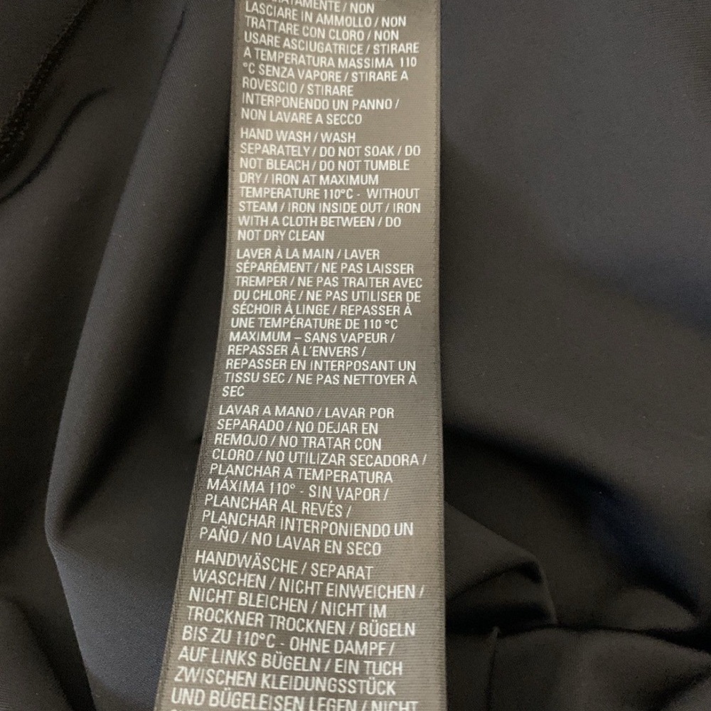 $850 Balenciaga Logo Sport Track Skirt - Picture 9 of 11